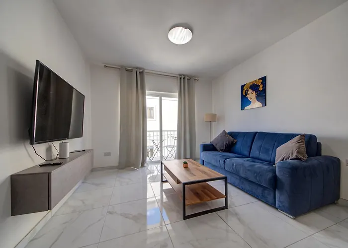Fully Equipped One Bedroom In St Julians سانت جوليان