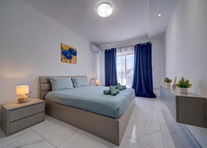 Fully Equipped One Bedroom In St Julians Apartament *